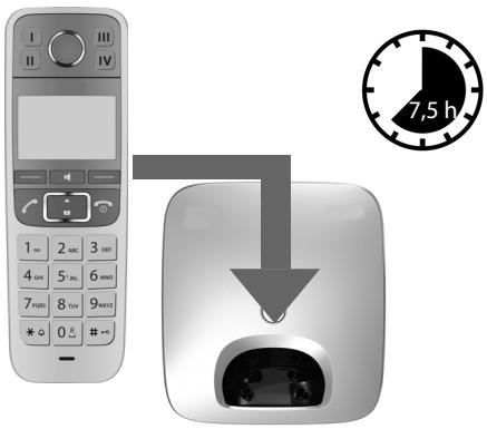 ORANGE E500A - Charger les batteries - 1