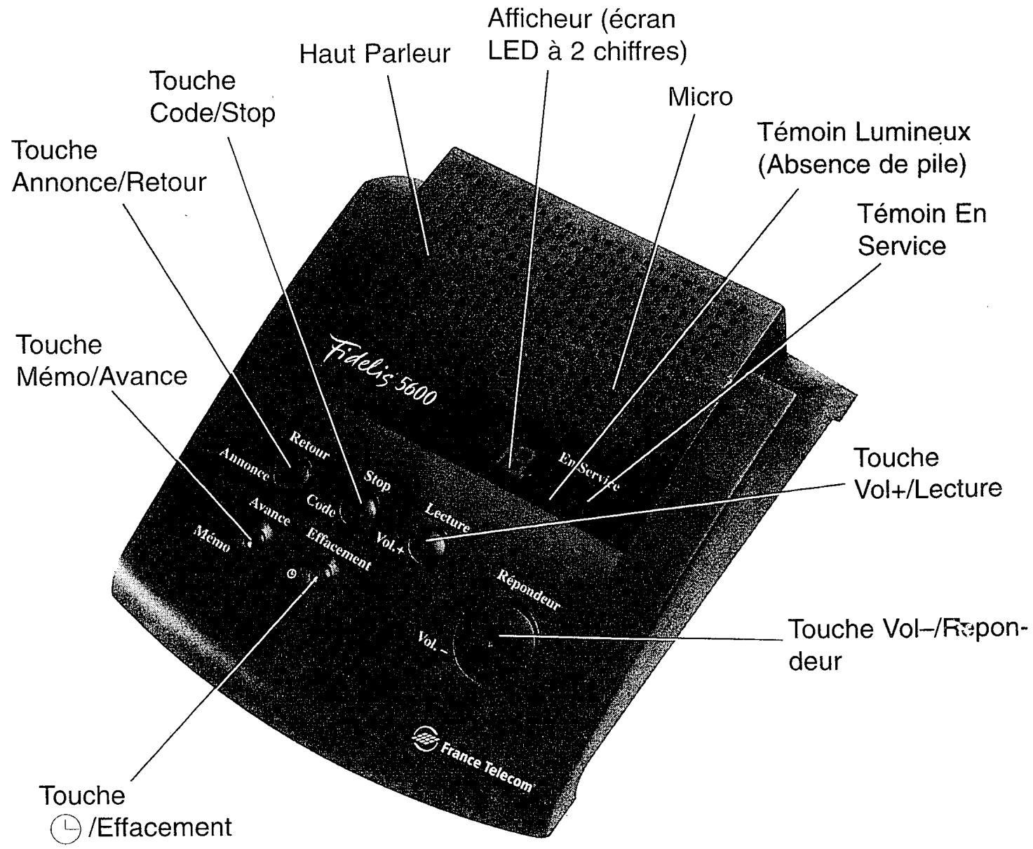 ORANGE FIDELIS 5600 - REPONDEUR - 1