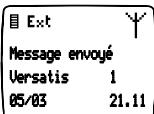 ORANGE VERSATIS 1190 - Envoyer le message - 3