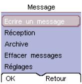ORANGE VERSATIS 1600 COLOR - ECRIRE / ENVOYER UN MESSAGE SMS - 3
