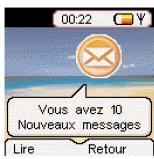 ORANGE VERSATIS 1600 COLOR - CONSULTER LA LISTE DES MESSAGES RECUS - 2