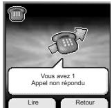 ORANGE VERSATIS COLOR - CONSULTER LA LISTE DES APPELS NON RÉPONDUS - 1