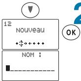 ORANGE WP12 33 SMS - Ajouter un numéro dans le repertoire - 3