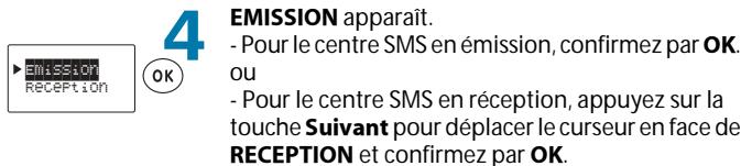 ORANGE WP12 33 SMS - Configurer le service SMS - 4