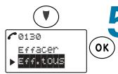 ORANGE WP12 33 SMS - Effacer tous les numérores mémorisés dans le journal - 8