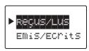 ORANGE WP12 33 SMS - Consulter un message méorisé - 3
