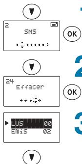 ORANGE WP12 33 SMS - Effacer des messages - 1