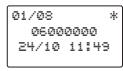 ORANGE WP12 33 SMS - Consulter un message méorisé - 7