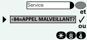 ORANGE 8510 - Identifier un appelant anonyme – « Identification des appels malveillants » - 2