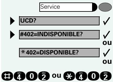 ORANGE 8510 - Pour se connecter / se déconnecter pendant le temps de présence : - 1
