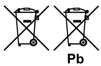 NAD C375 - INFORMATIONS CONCERNANT LA COLLECTE ET LE REJET DES PILES USAGEES (DIRECTIVE 2006/66/EC DU PARLEMENT EUROPEEN ET DU CONSEIL DE L'UNION EUROPEENNE) (POUR LES CLIENTS EUROPEENS SEULEMENT) - 1
