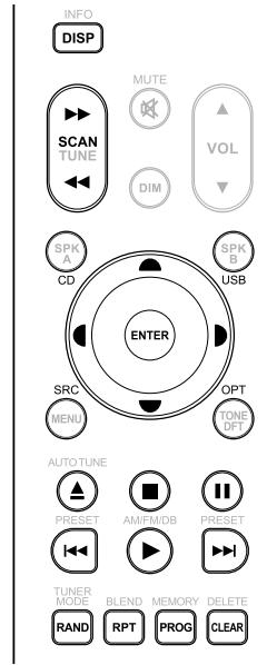 NAD C375 - TELECOMMANDE SR 8 - 1