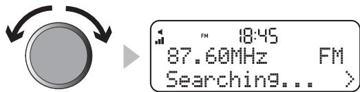 PURE ELAN II - Durante l'ascolto delle stazioni FM - 1