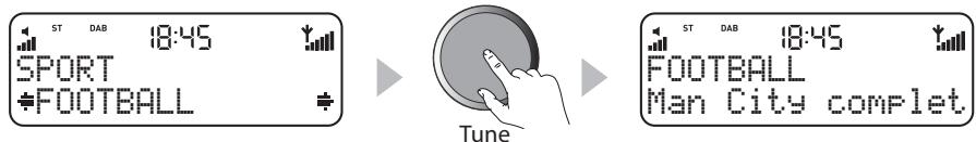 PURE ELAN II - To view Intellitext messages - 1