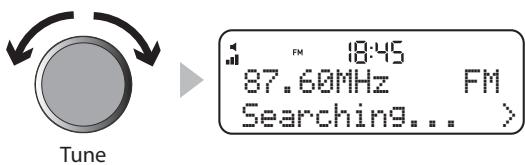 PURE ELAN II - When listening to FM - 1