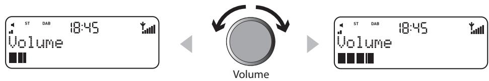 PURE ELAN II - Ajustedelvolumen - 1