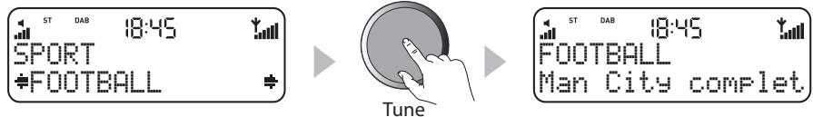 PURE ELAN II - Para ver mensajes de Intellitext - 1