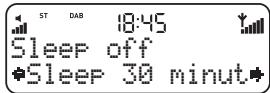 ST DAB 18:45 Sleep off Sleep 30 minut