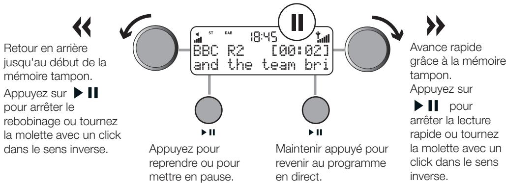 PURE ONE ELITE SERIES II - Pour mettre en pause puis reprendre le programme en cours - 2
