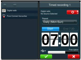 PURE SENSIA 200D CONNECT - Registrazione di programmi radio - 3