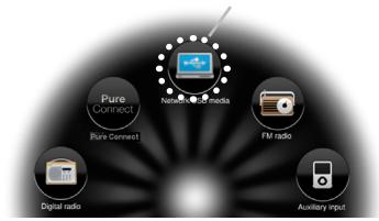 PURE SENSIA 200D CONNECT - Listening to audio from a USB memory stick - 1