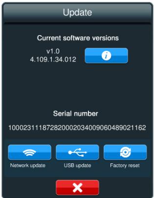 PURE SENSIA 200D CONNECT - Software-Update-Optionen - 1
