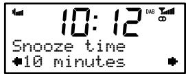PURE SIESTA IDOCK, SIESTA MI SERIES 2 - Modification du décalage avant rappel d'alarme - 1