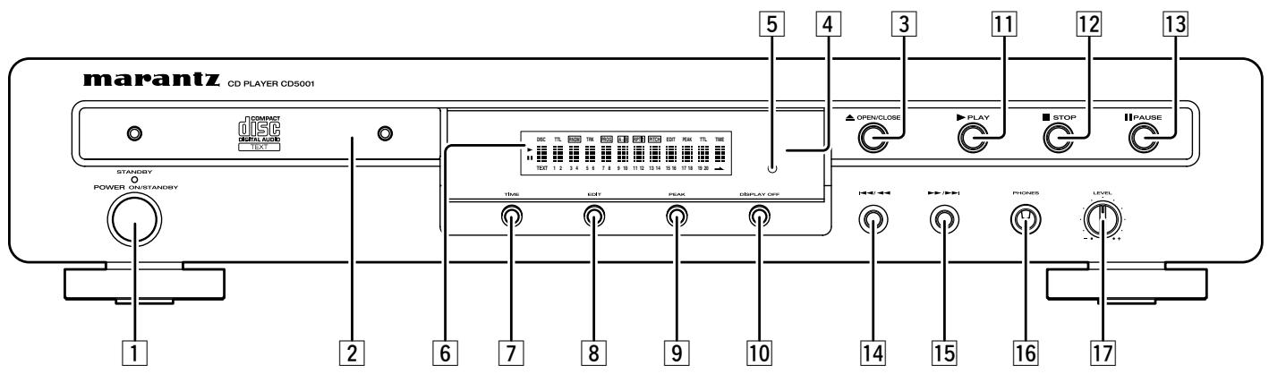 MARANTZ CD5001OSE - Face avant - 1