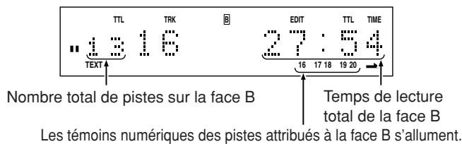 MARANTZ CD5001OSE - - Commencer l'édition de l'enregistrement - 3