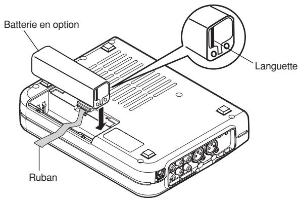 MARANTZ CDR310 - Installation d'une batterie Ni-Cd ou Ni-MH en option - 1