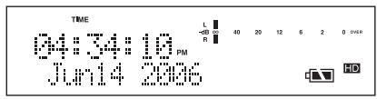MARANTZ CDR310 - [Lorsque le disque dur (HD) est arrêté] - 4