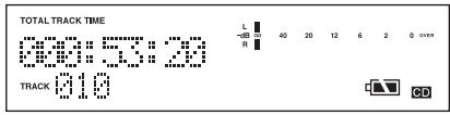 MARANTZ CDR310 - [Lorsque le CD est arrêté] - 1