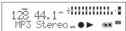 MARANTZ CDR310 - [Pendant un enregistrement sur le disque dur ou une pause d'enregistrement] - 3