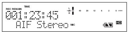 MARANTZ CDR310 - Choix du format de date - 1