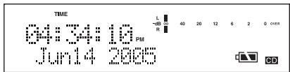 MARANTZ CDR310 - [Lorsque le CD est arrêté] - 2