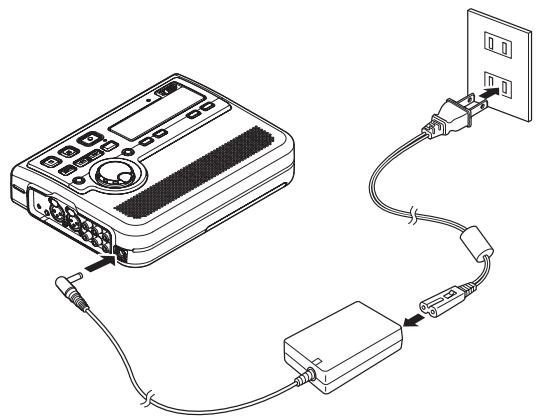 MARANTZ CDR310 - Alimentez l'appareil (P.11) - 1