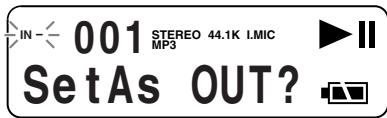 MARANTZ PMD660 - Utiliser Copy Segment pour créer un nouveau fichier - 7