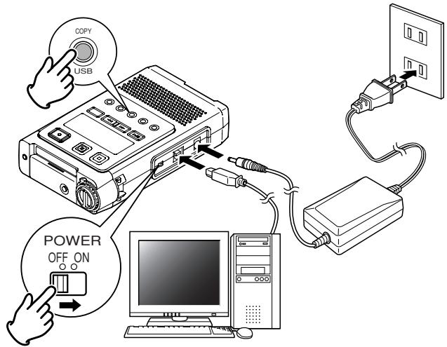 MARANTZ PMD660 - Comment établir une connexion via le port USB - 1