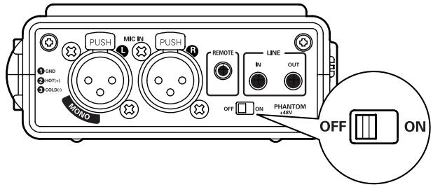 MARANTZ PMD660 - Alimentation fantôme - 1