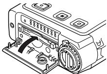 MARANTZ PMD660 - Pour insérer une carte CF - 3