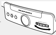 MARANTZ MS7000 - □ Sélection d'une source LINE IN sur l'unité principale - 1