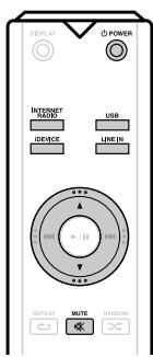 MARANTZ MS7000 - □ Touches de commande du Serveur Audio - 1
