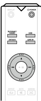 MARANTZ MS7000 - □ Touches de commande du dispositif mémoire USB - 1