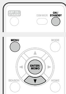 MARANTZ NA7004 - Appuyez sur ON/STANDBY. - 3