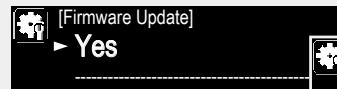 MARANTZ NA7004 - Utilisez  pour selectionner “Yes”, puis appuyez sur ENTER/MEMO. La mise a jour commence. - 1