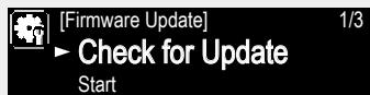 MARANTZ NA7004 - Utilisz  pour selectionner "Firmware Update", puis appuyez sur ENTER/MEMO. - 2