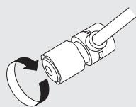 MARANTZ PM11S3 - Connecting the speakers cables - 4