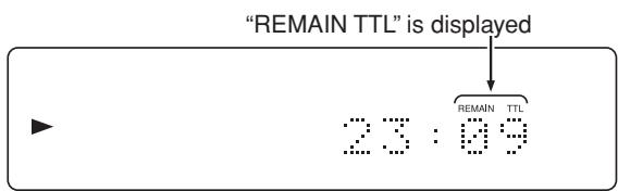MARANTZ SA-15S2 - Total remaining time - 1