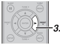 MARANTZ SR 5023,  SR5023 - RECHERCHE DE PRÉSELECTIONS - 1