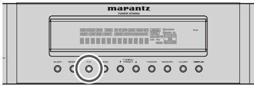 MARANTZ ST 6003,  ST6003,  ST6003 - AFFICHAGE DU TYPE DE PROGRAMME (PTY) - 1